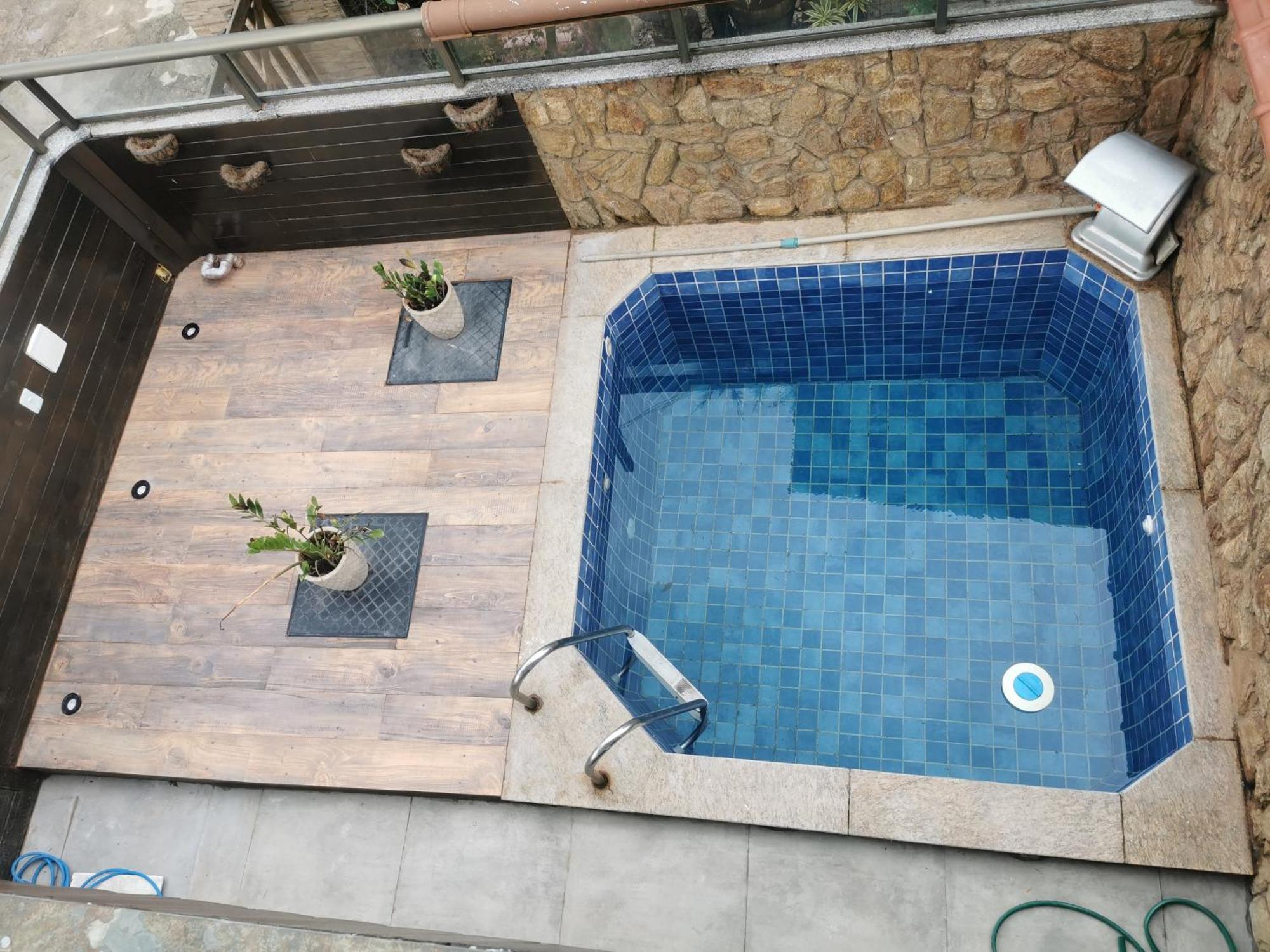 Casa Azul Na Praia Do Verao Vermelho Cabo Frio Exterior foto